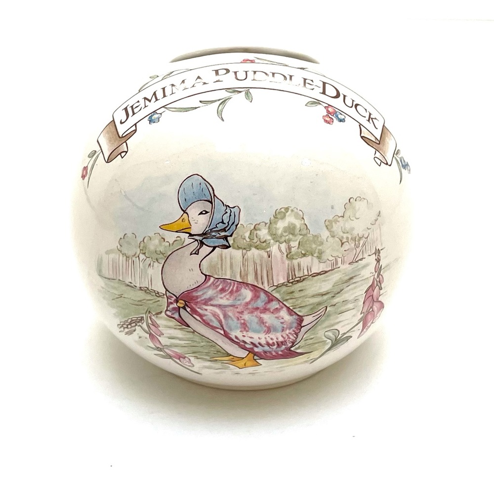 Beatrix Potter Jemima Puddle Duck Coin Bank